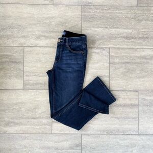 democracy ab solution jeans Itty Bitty Bootcut Size 8 Dark Wash